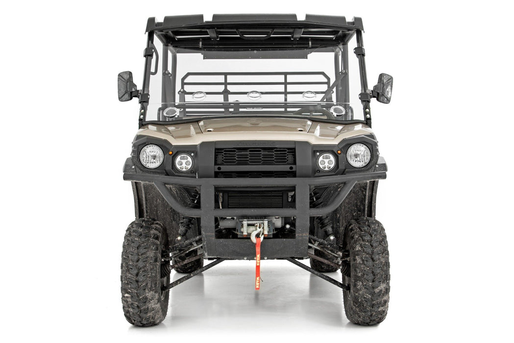 Rough Country Vented Full Windshield Scratch Resistant for 2015-2023 Kawasaki Mule