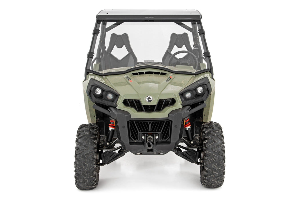 Rough Country Full Windshield Scratch Resistant for 2011-2020 Can-Am Commander 1000
