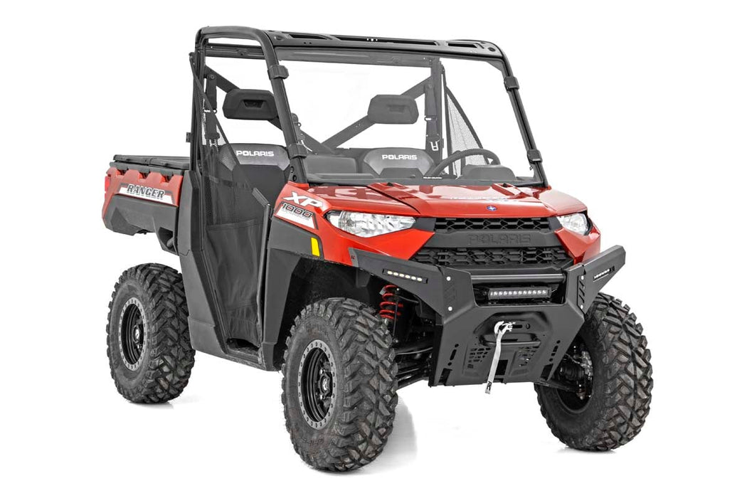 Rough Country Full Windshield Scratch Resistant for 2013-2023 Polaris Ranger 1000/Ranger XP 900/1000