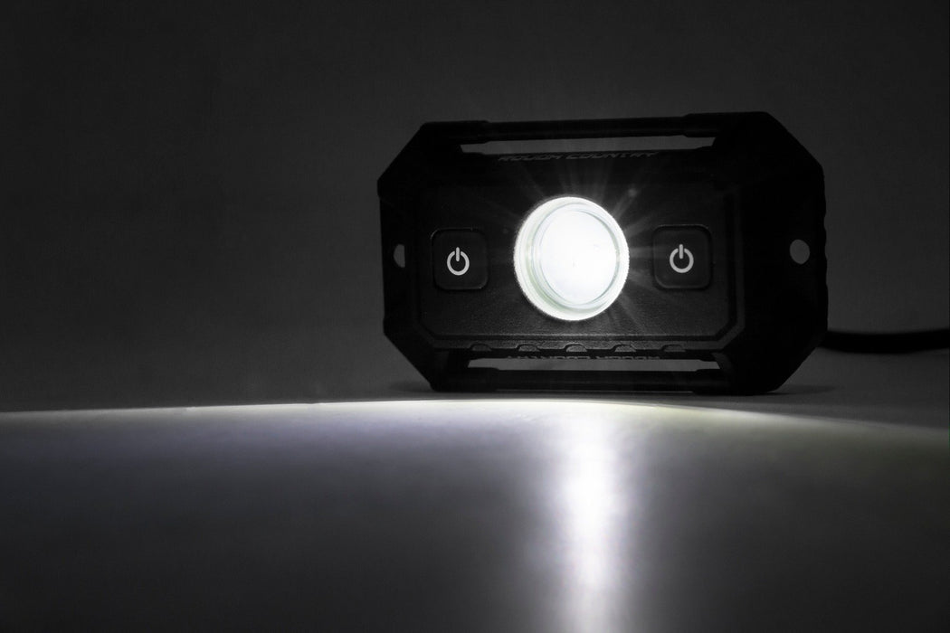 Rough Country Chrome Series LED Dome Light RGB/White
