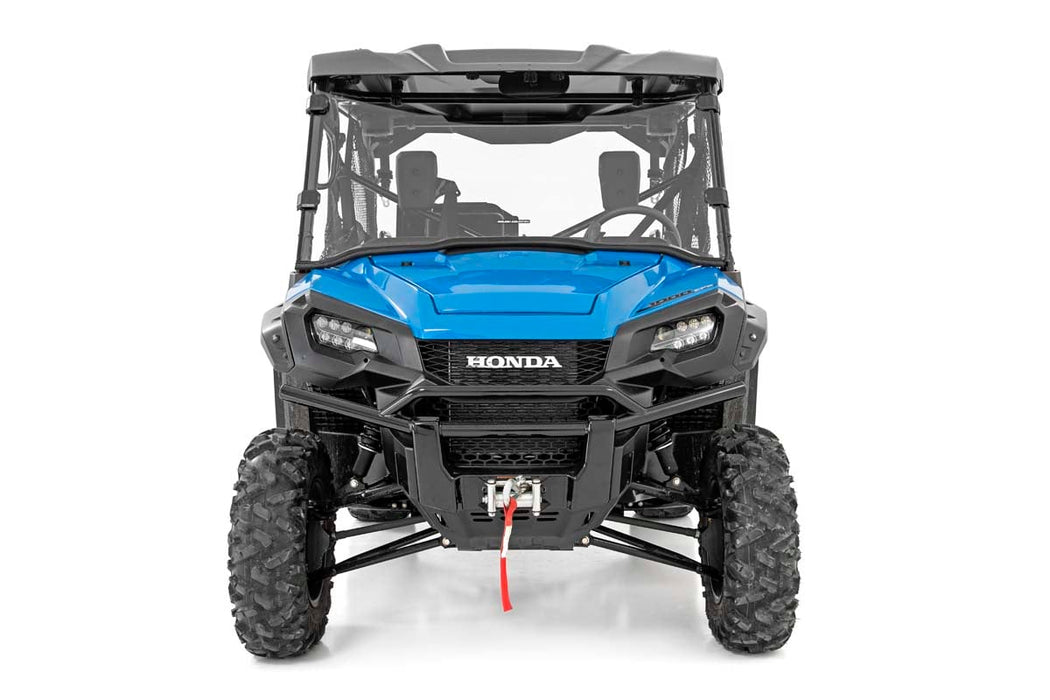 Rough Country Full Windshield Scratch Resistant for 2016-2023 Honda Pioneer 1000/Pioneer 1000-5
