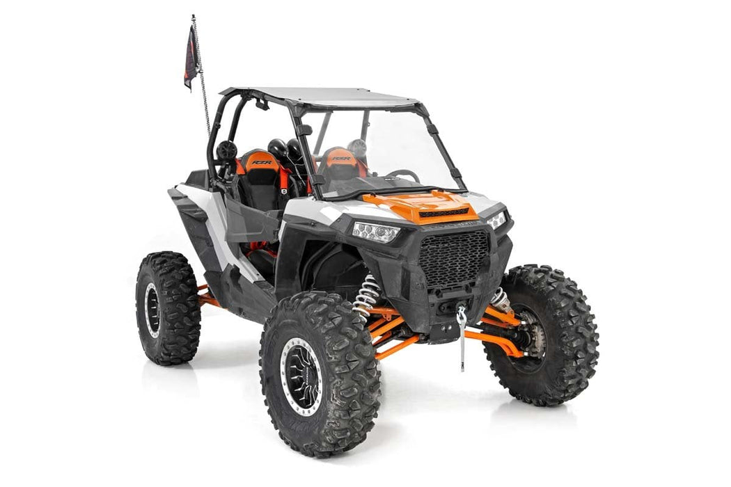 Rough Country Full Windshield w/ Factory Visor for 2014-2019 Polaris RZR XP 1000