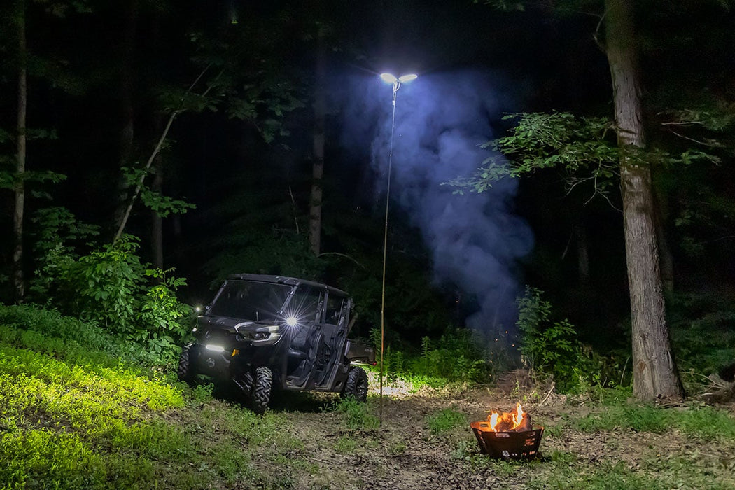 Rough Country Telescoping Campsite LED Light Kit (12v 6200 Lumens)