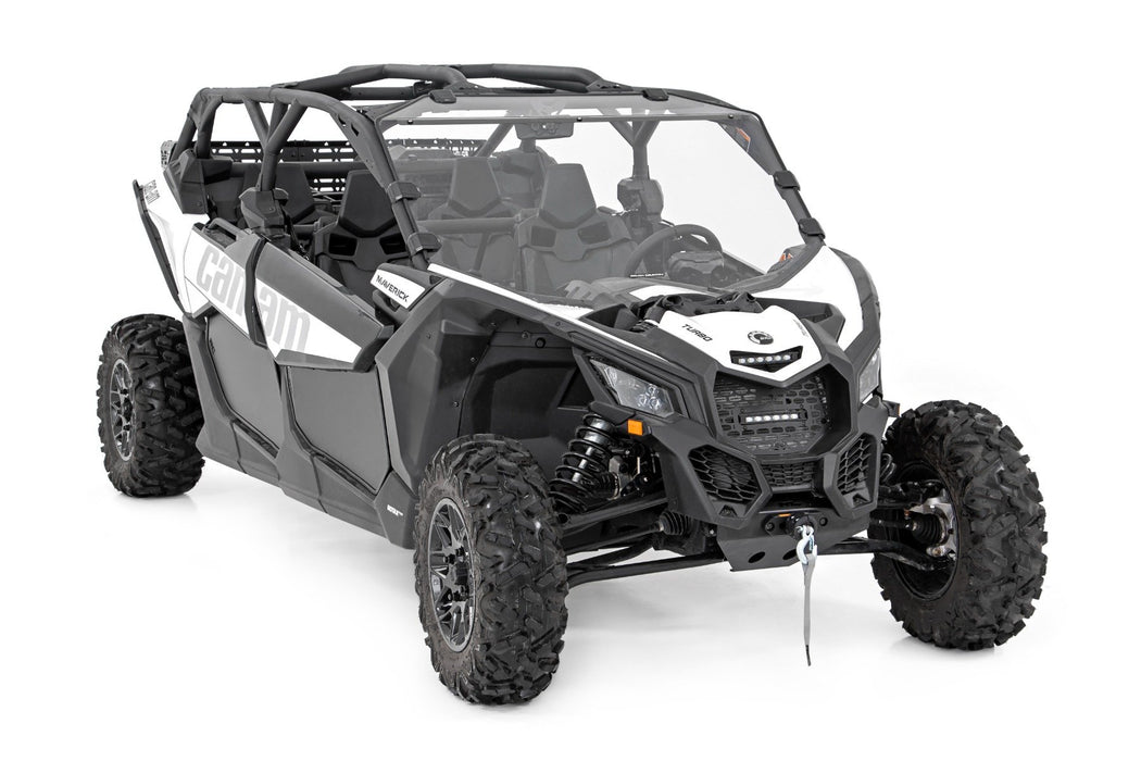 Rough Country Full Windshield Scratch Resistant for 2017-2023 Can-Am Maverick X3