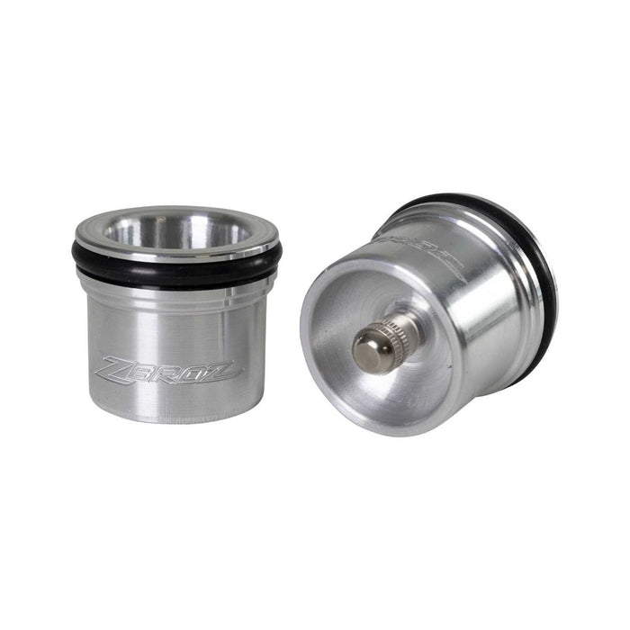 ZBROZ Racing  Walker Evans 2.0" Billet Reservoir End Cap (Pair)