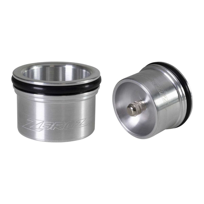 ZBROZ Racing  Walker Evans 2.5" Billet Reservoir End Cap (Pair)