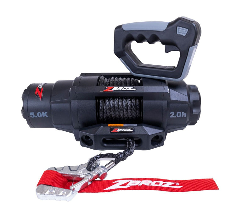 ZBROZ Racing Racing 5000 LB. Universal UTV Winch W/ Remote