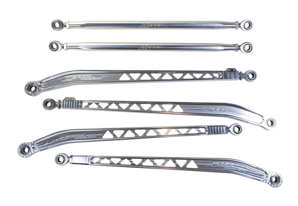 ZBROZ Racing  Can-Am Maverick R Intense Series Billet Radius Rod Kit Raw