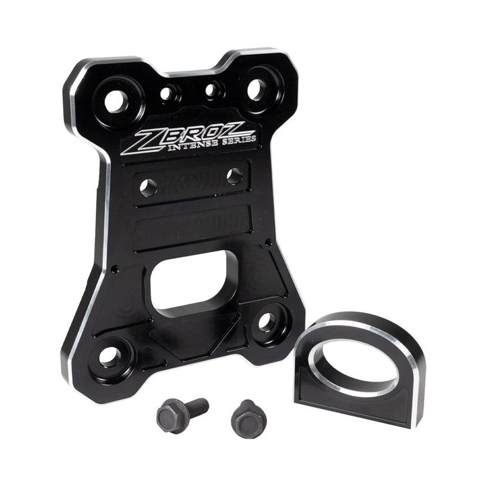ZBROZ Racing  Polaris RZR Pro R / Turbo R INTENSE SERIES Billet Gusset Plate With Tow Ring (2022–2025)