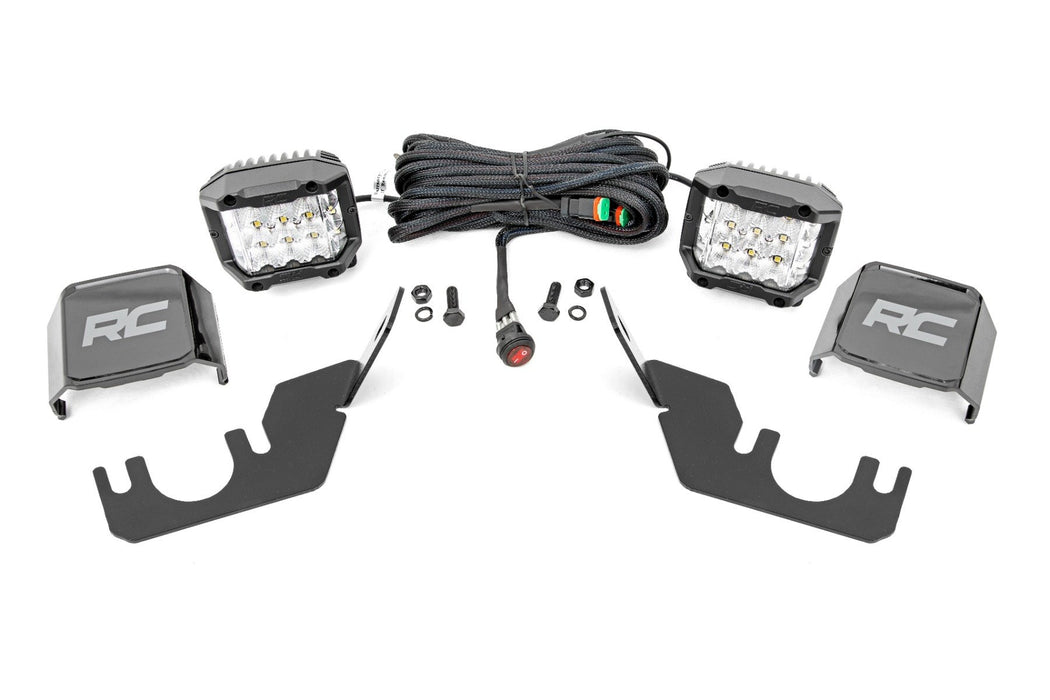 Rough Country LED Light Rear Mount 3" OSRAM Kawasaki Teryx