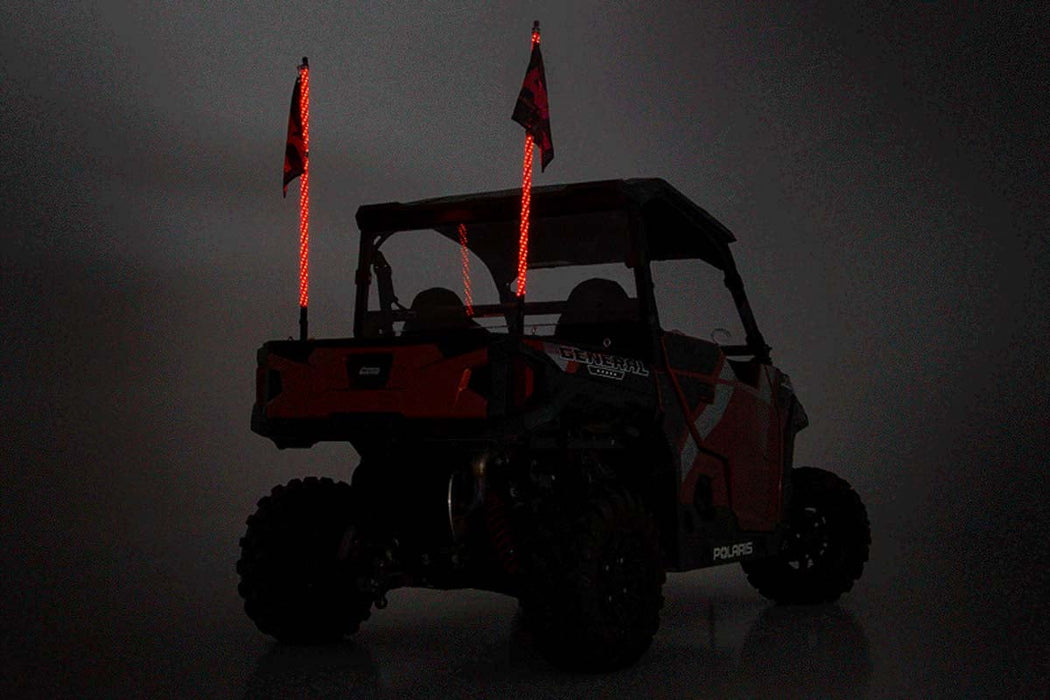 Rough Country Whip Mount for 2013-2023 Polaris General/Ranger 1000/Ranger XP 900/1000