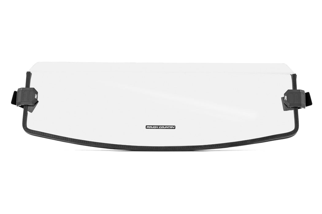 Rough Country Half Windshield Scratch Resistant for 2019-2023 Can-Am Maverick Sport