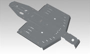 Rival Polaris General 1000 Alloy Central Skid Plate
