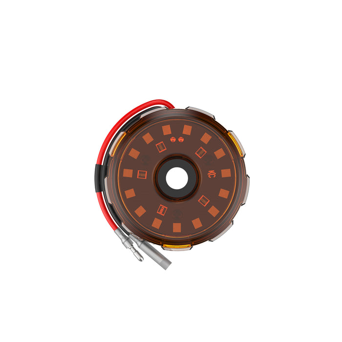 KC HiLiTES Cyclone V2 LED - Single Light - Amber Lens - 5W Flood Beam