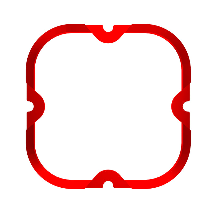KC HiLiTES FLEX ERA® 4 - 1-Bezel Ring - ED Coated - Red