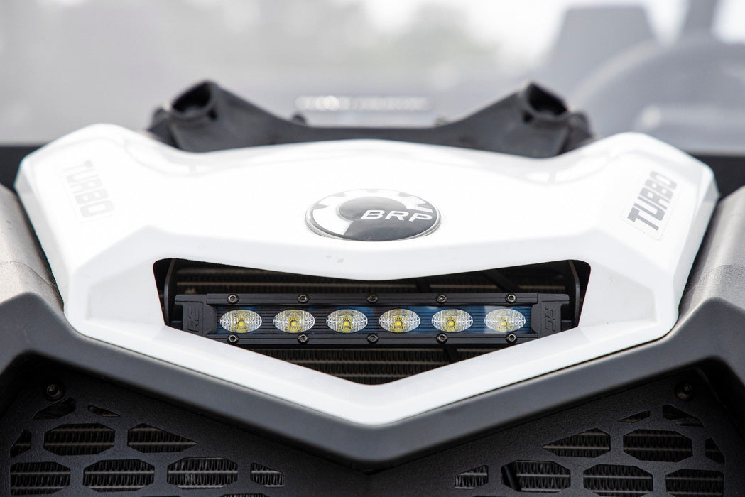 Rough Country LED Light Kit Cowl Mount 6" Black Slimline for 2017-2023 Can-Am Maverick X3