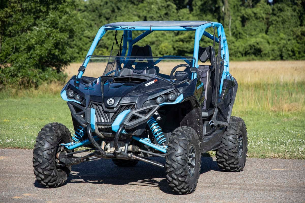 Rough Country Half Windshield Scratch Resistant for 2013-2018 Can-Am Maverick/Maverick Max/Maverick Turbo Max