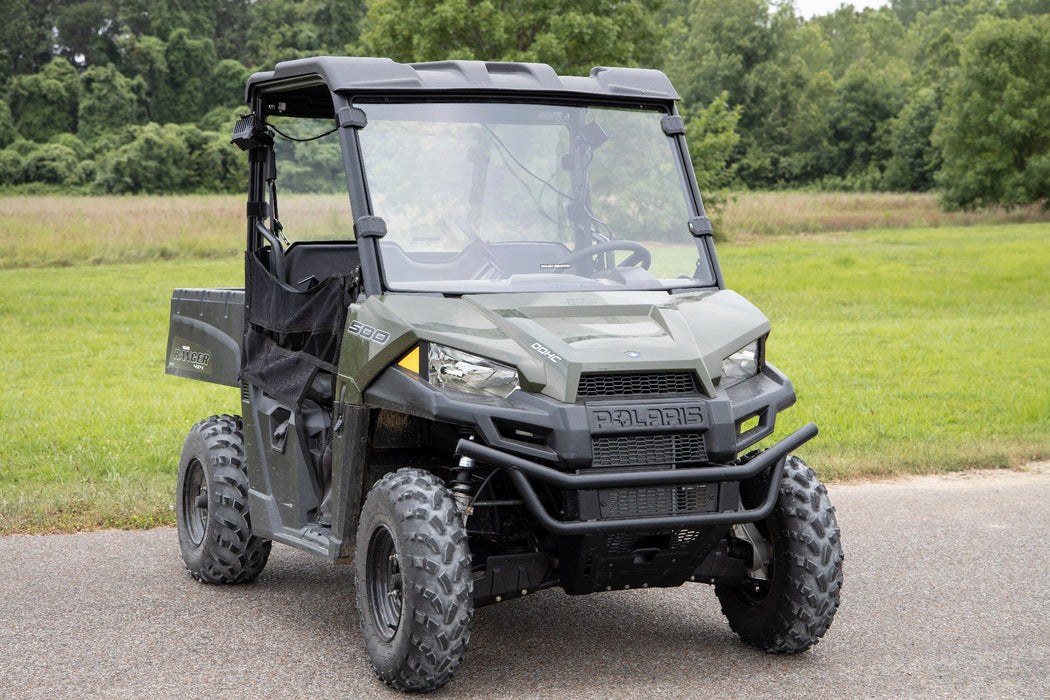 Rough Country Full Windshield Scratch Resistant Mid Size for 2010-2023 Polaris Ranger 500/570