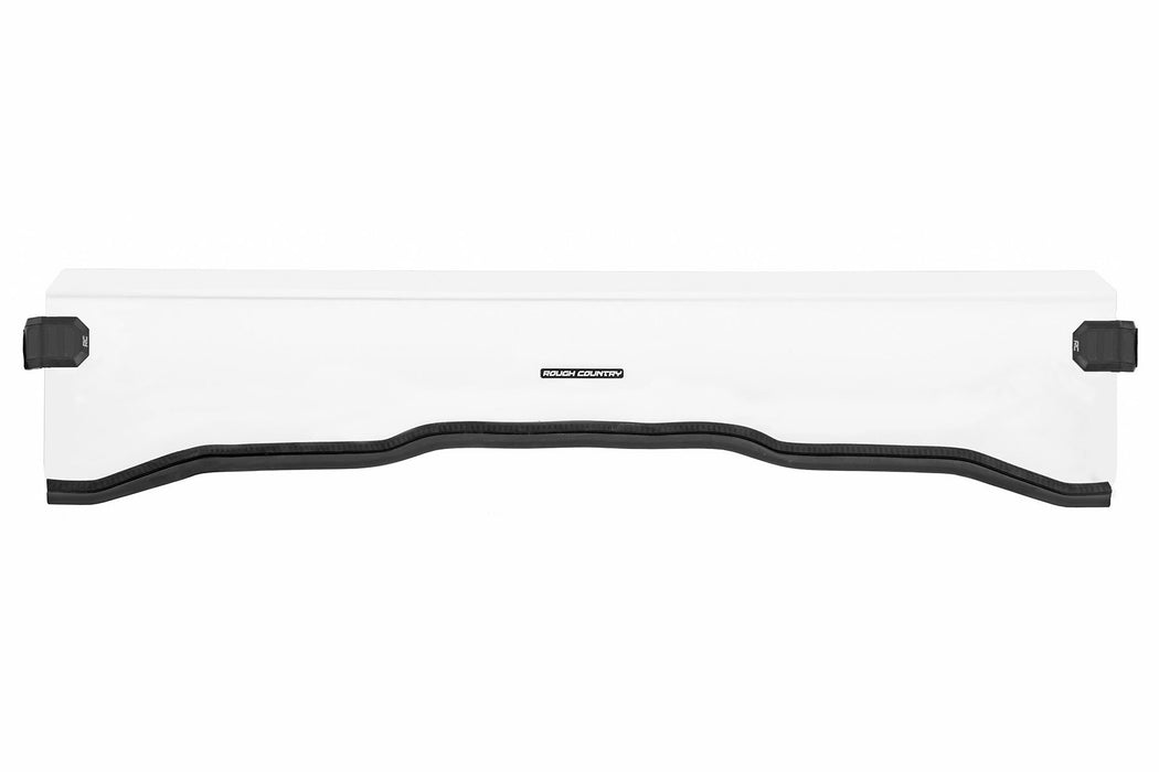 Rough Country Half Windshield Scratch Resistant for 2016-2023 Honda Pioneer 1000/Pioneer 1000-5