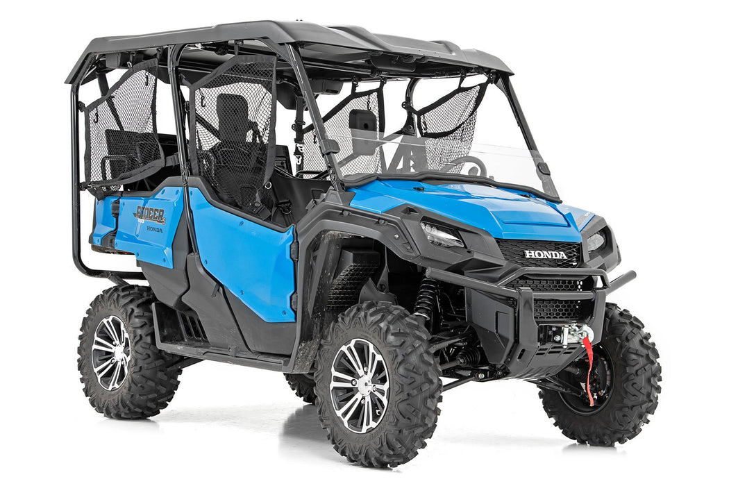 Rough Country Half Windshield Scratch Resistant for 2016-2023 Honda Pioneer 1000/Pioneer 1000-5