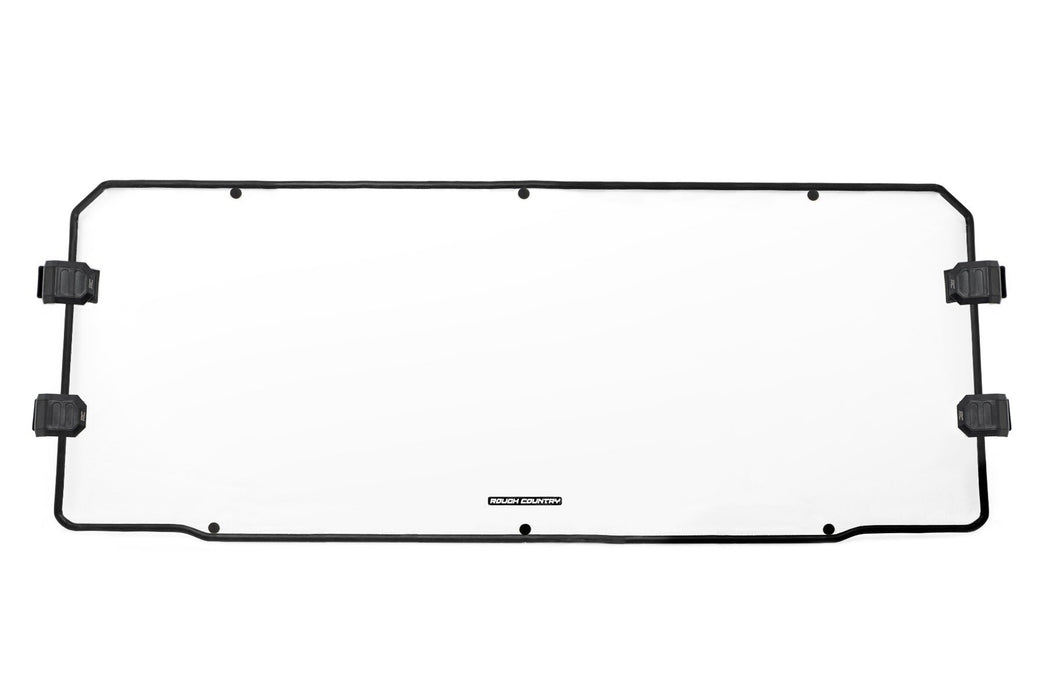 Rough Country Rear Cab Panel Scratch Resistant Mid Size for 2011-2022 Polaris Ranger 500/570
