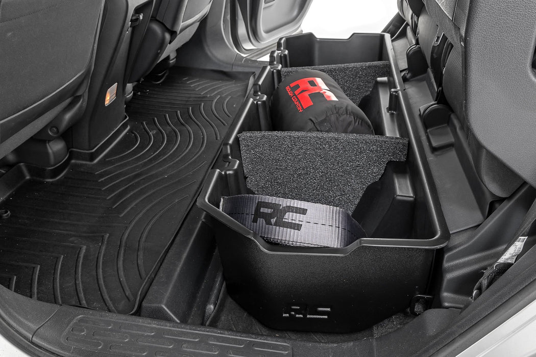 Rough Country Under Seat Storage Crew Cab for 2017-2022 Honda Ridgeline 4WD (2017-2022)