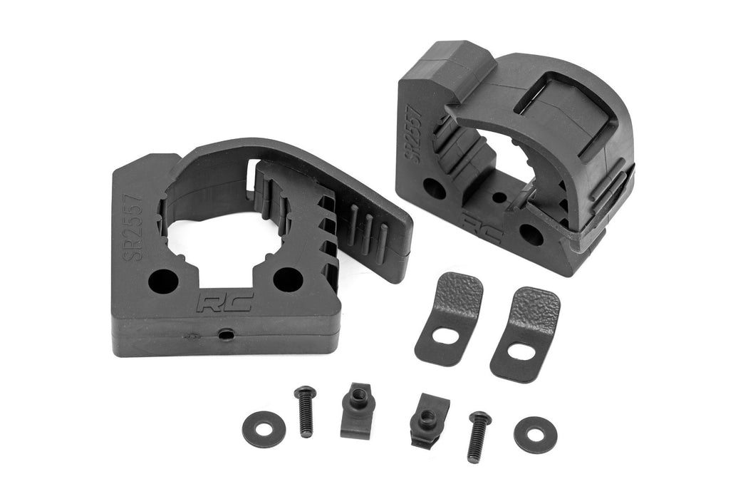 Rough Country Rubber Molle Panel Clamp Kit Universal 1" - 2 1/4" 2-Clamps