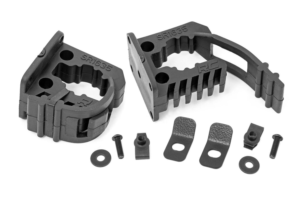 Rough Country Rubber Molle Panel Clamp Kit Universal 5/8" - 1 3/8" 2-Clamps