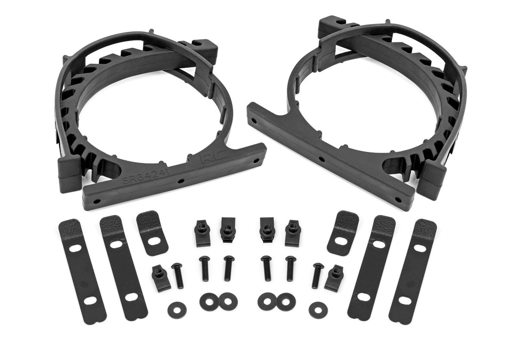 Rough Country Rubber Molle Panel Clamp Kit Universal 2.5" - 9.5" 2-Clamps