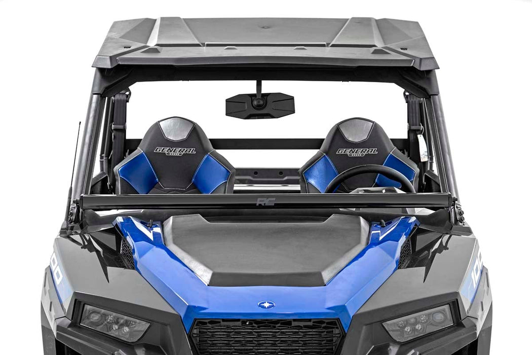 Rough Country LED Light Lower Windshield 50" Black Single Row for 2016-2023 Polaris General/General XP