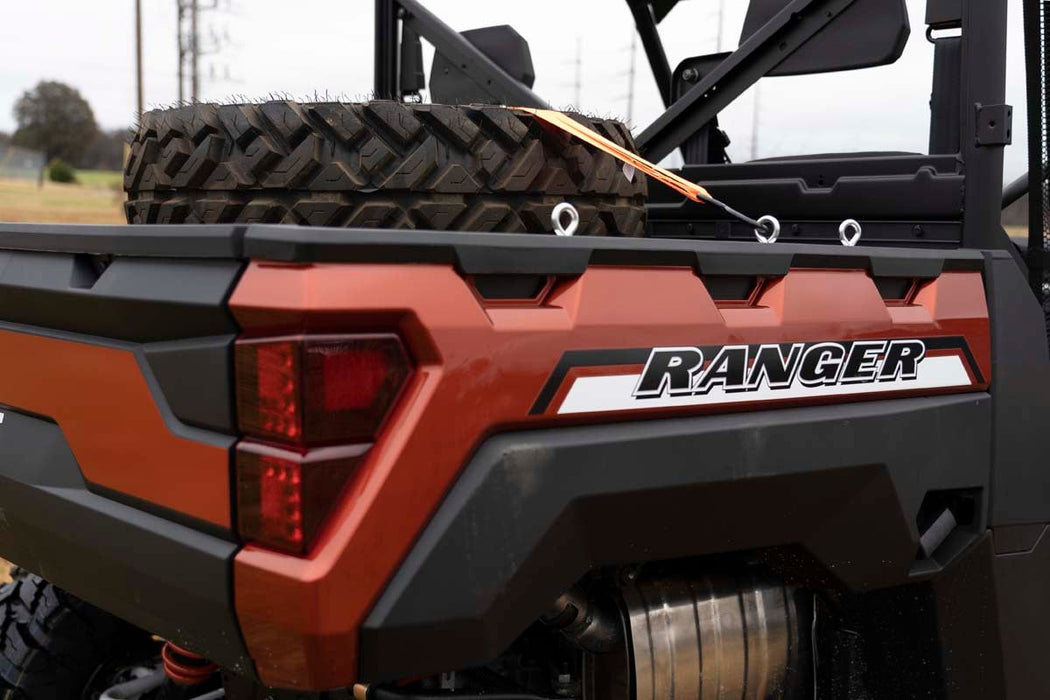 Rough Country Bed Tie Down Kit 1-7/16" Diameter 5 Pieces for 2013-2023 Polaris Ranger XP 900 1000 & General