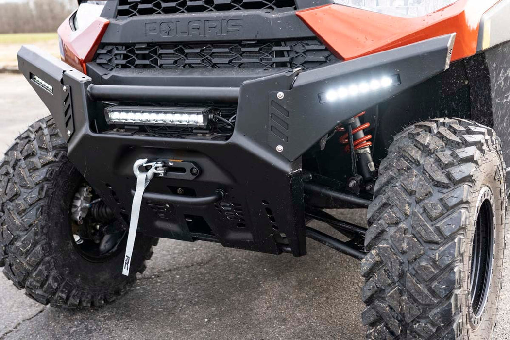 Rough Country Winch Mount RS4500S for 3500- for 2017-2023 Polaris Ranger Crew XP 1000