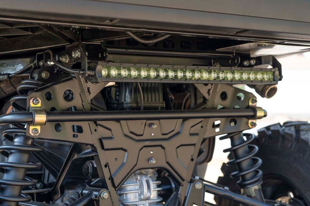 Rough Country LED Light Kit Under Bed Mount 20" Black Single Row for 2017-2023 Polaris Ranger Crew XP 1000