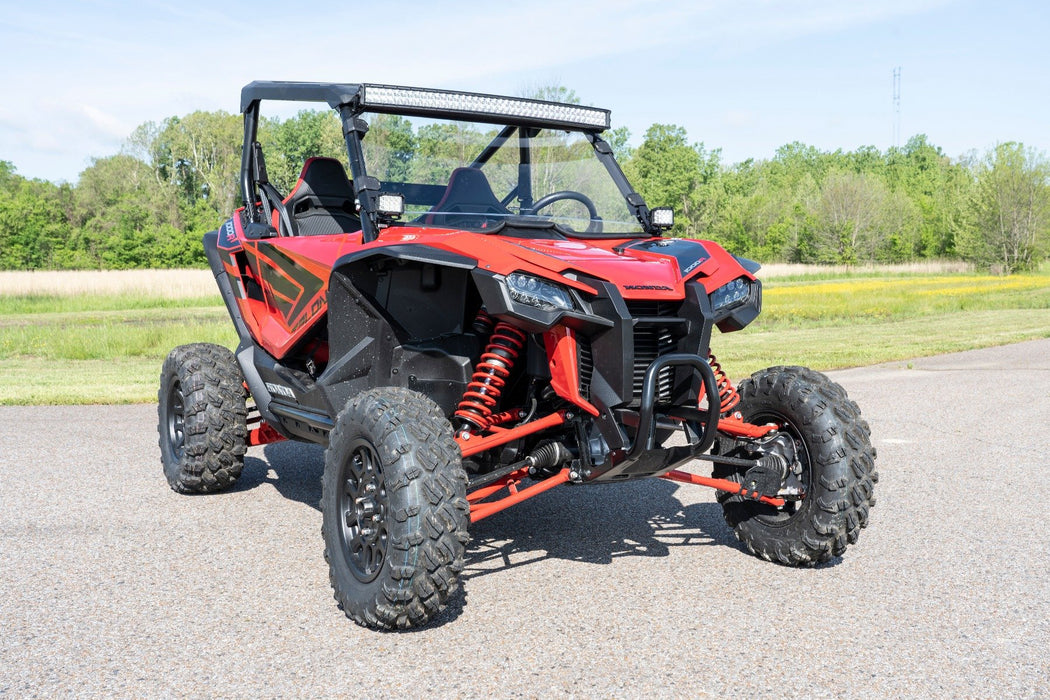 Rough Country LED Light Kit Cage Mount 2" Black Pair White DRL for 2019-2023 Honda Talon
