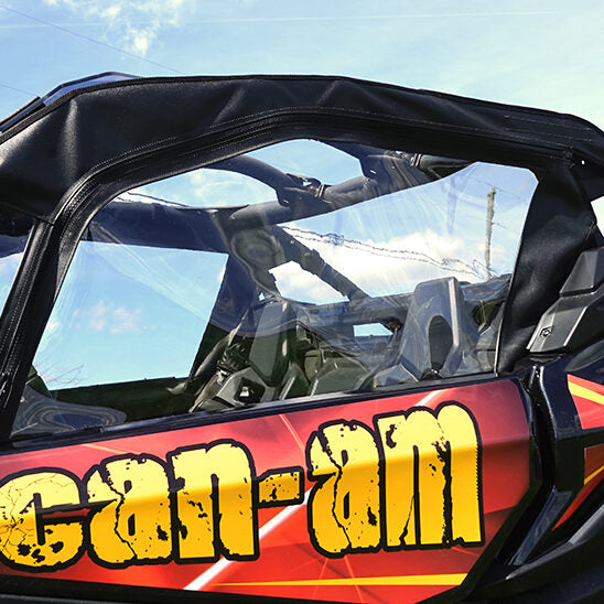 Seizmik Soft Upper Doors with Zipper Can-Am Maverick X3