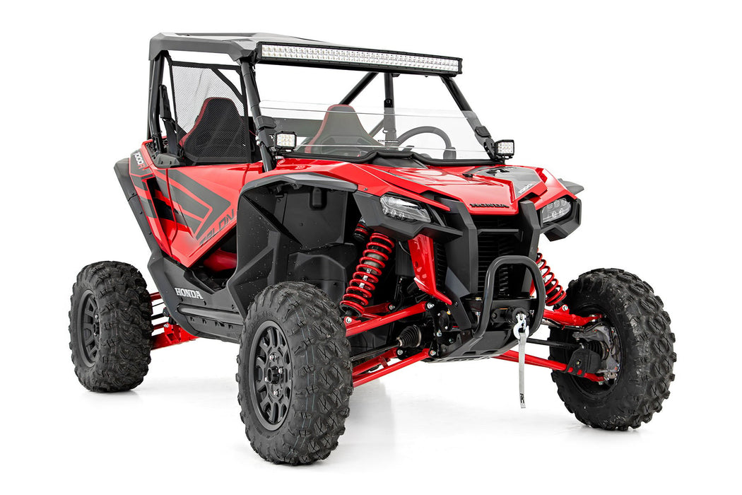 Rough Country Half Windshield Scratch Resistant for 2019-2023 Honda Talon 1000
