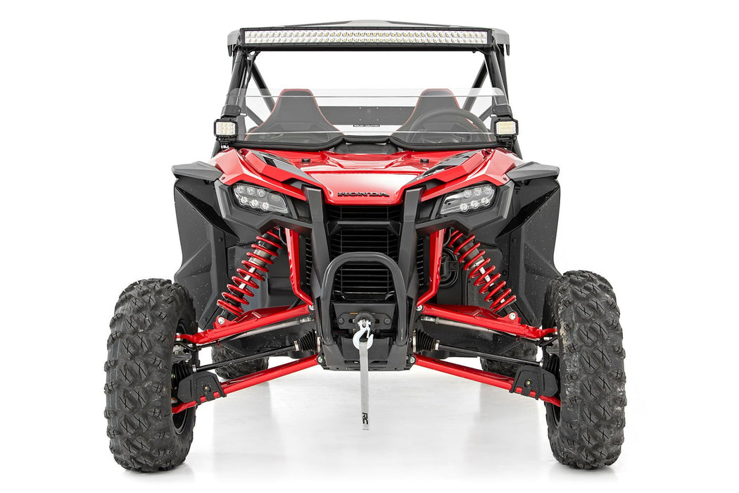 Rough Country Half Windshield Scratch Resistant for 2019-2023 Honda Talon 1000