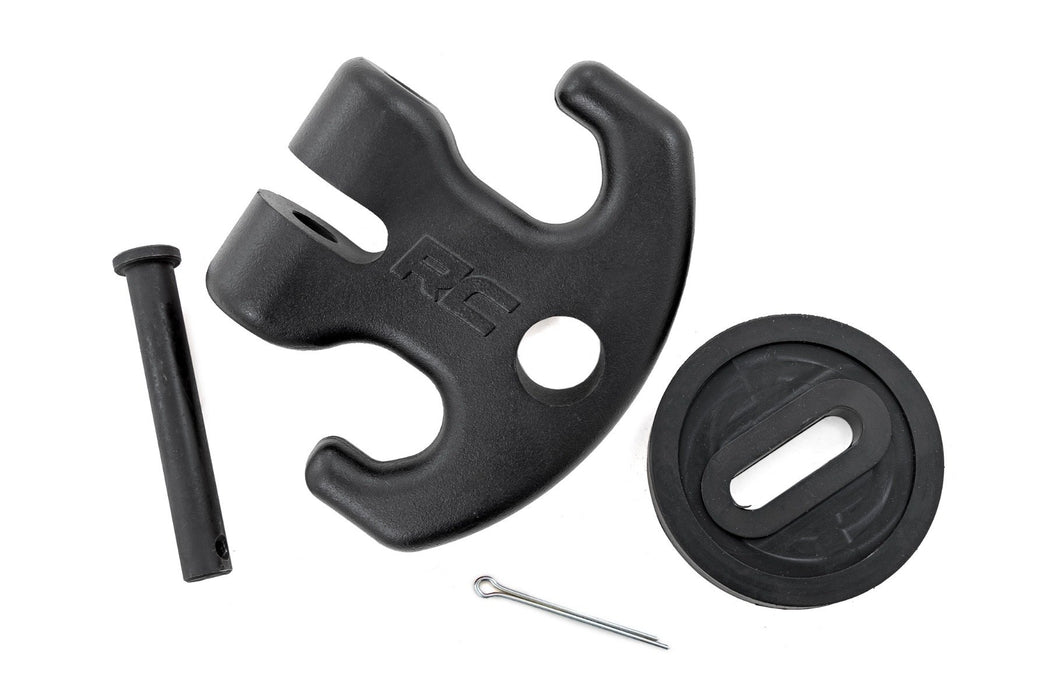Rough Country Multi-Function Winch Cleat Black