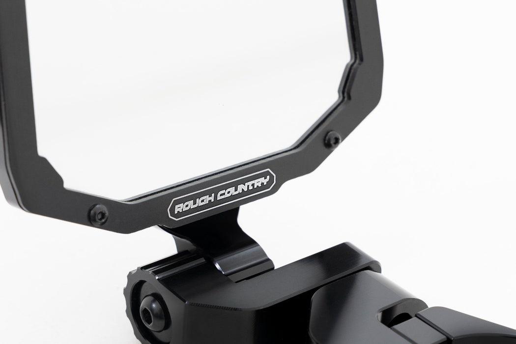 Rough Country UTV Aluminum Side View Mirrors Horizontal