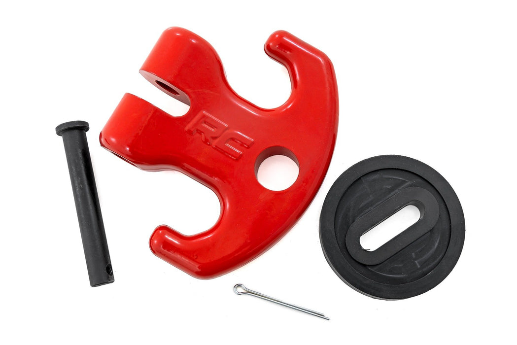 Rough Country UTV Multi-Function Winch Cleat Red