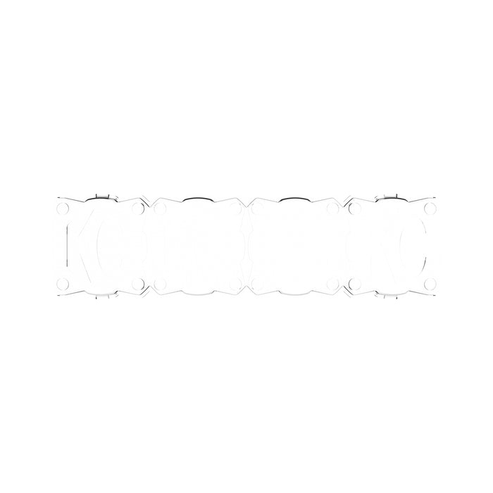 KC HiLiTES FLEX ERA® LED Light Bar - 10" Light Shield - Clear